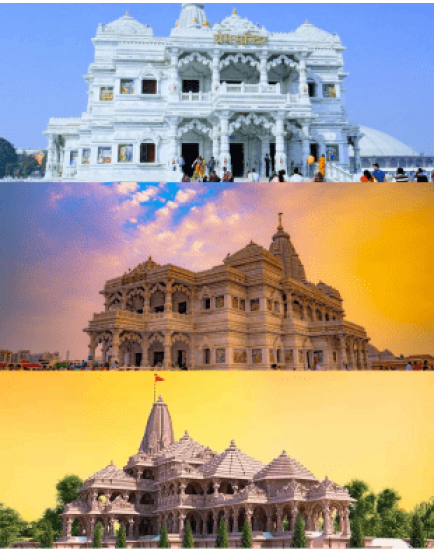 Mathura, Vrindavan, Ayodhya